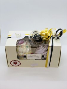 Cadeauverpakkingen Luxe 2-Cupcake Box Wit