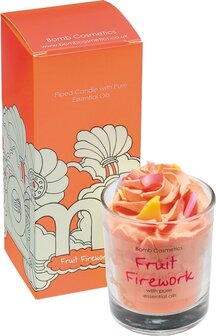 Fruit Firework Whipped Piped Candle