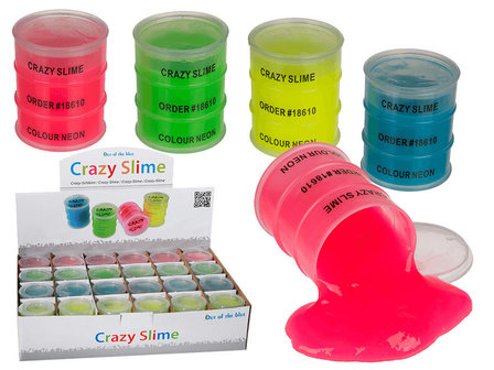 Het&nbsp;Crazy Slime Olievat 80 ml is super leuk om mee te spelen!