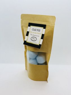  Mini Bruisballen Chill Pills- Ylang Ylang &amp; Patchouli 10 st