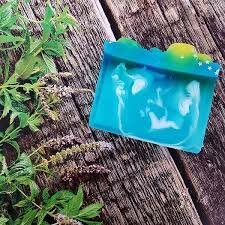 Planet Peppermint Sliced Soap