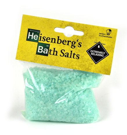Heisenberg's Breaking Bad Crystal Meth Bath Salts