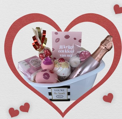 Love in Bath giftset,  beste cadeau voor je vriendin